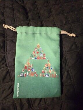 Club Nintendo Legend of Zelda 3DS Pouch Bag 8-Bit Pixel Art
